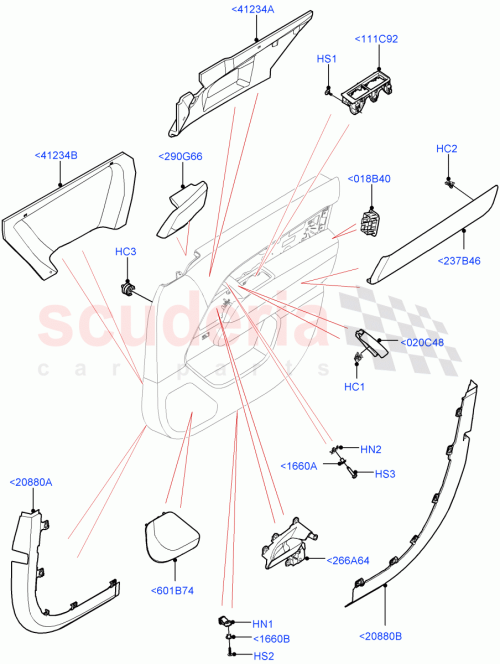 Part Diagram for Land Rover LR165670