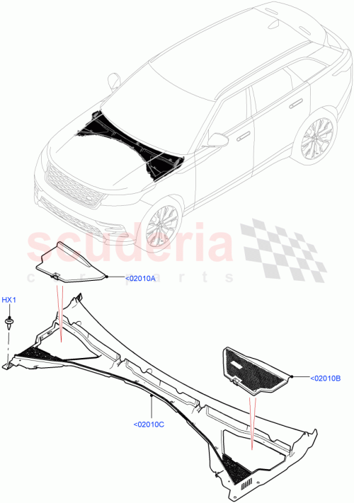 Part Diagram for Land Rover LR093068