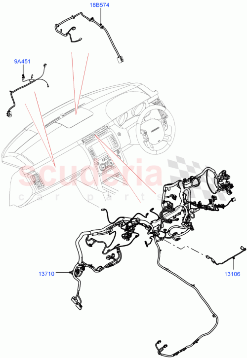 Part Diagram for Land Rover LR135995