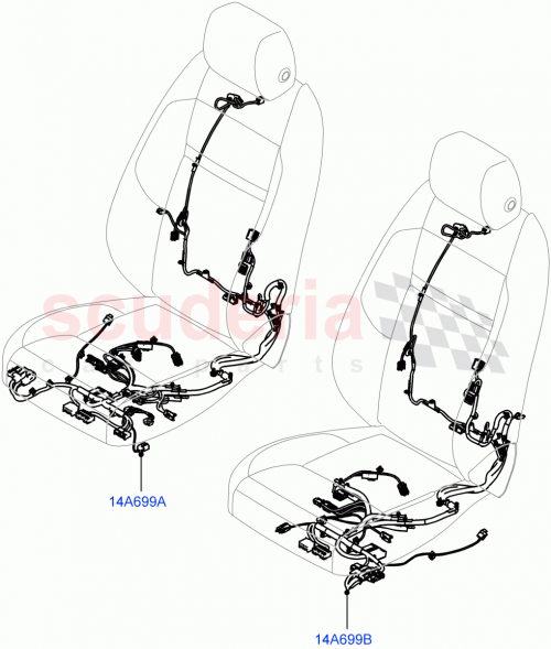Part Diagram for Land Rover LR148140