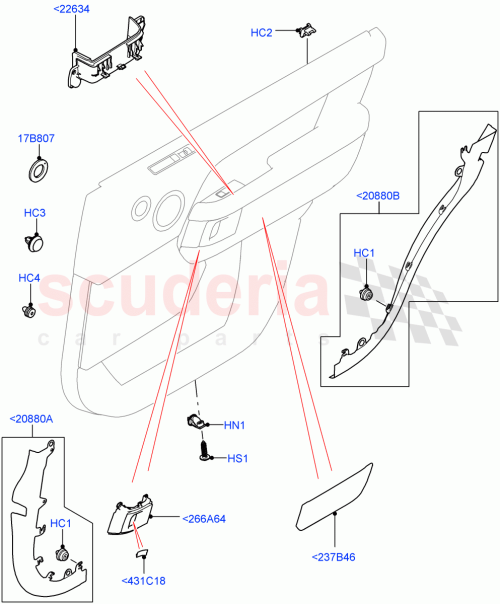 Part Diagram for Land Rover LR102387