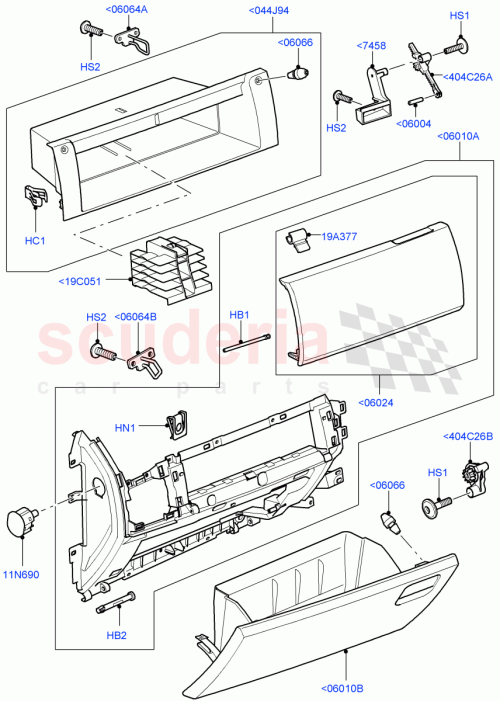 Part Diagram for Land Rover LR044321