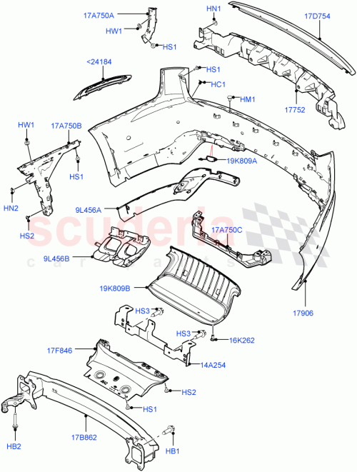Part Diagram for Land Rover LR126796