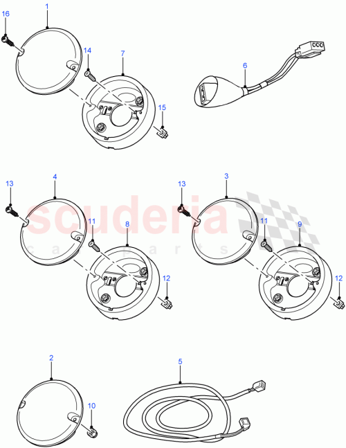 Part Diagram for Land Rover LR009792