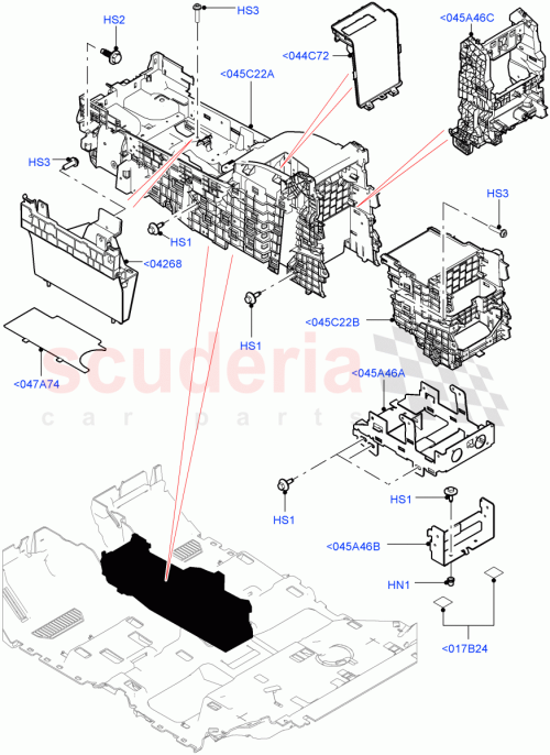 Part Diagram for Land Rover LR053263