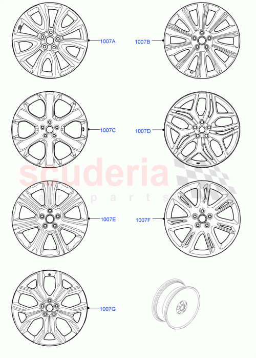 Part Diagram for Land Rover LR084669
