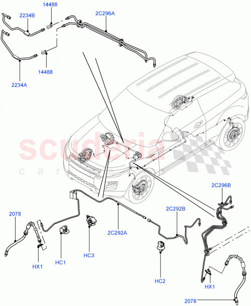 Part Diagram for Land Rover LR000062