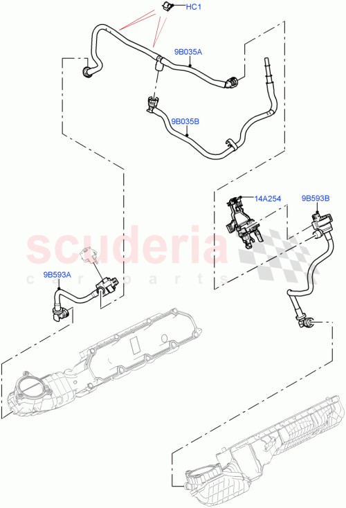 Part Diagram for Land Rover LR159319