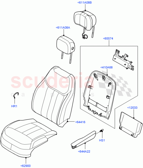 Part Diagram for Land Rover LR170793