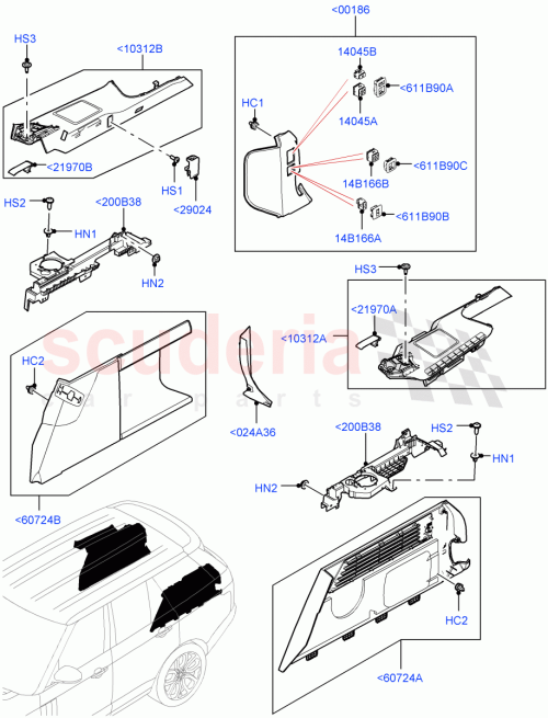 Part Diagram for Land Rover LR099446