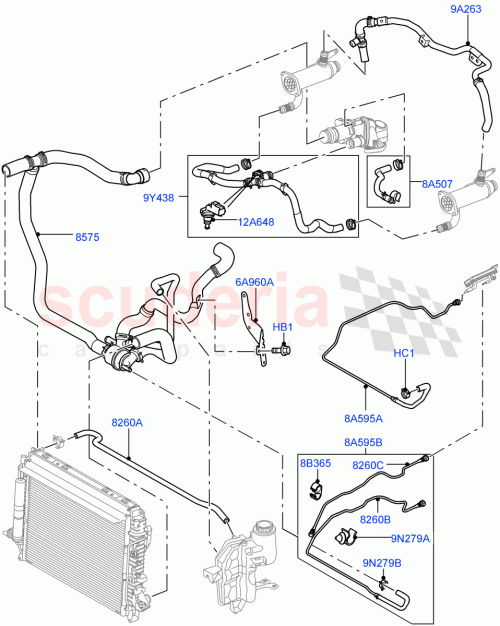 Part Diagram for Land Rover FS108167PL
