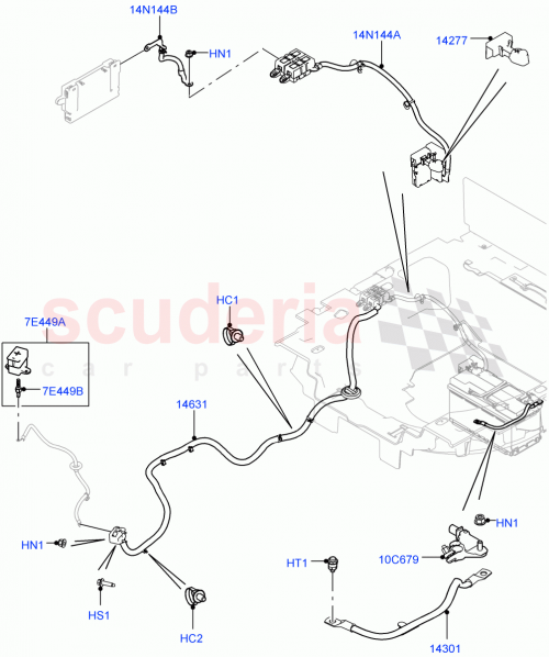 Part Diagram for Land Rover LR076000