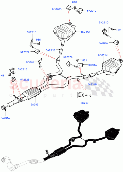 Part Diagram for Land Rover LR146386