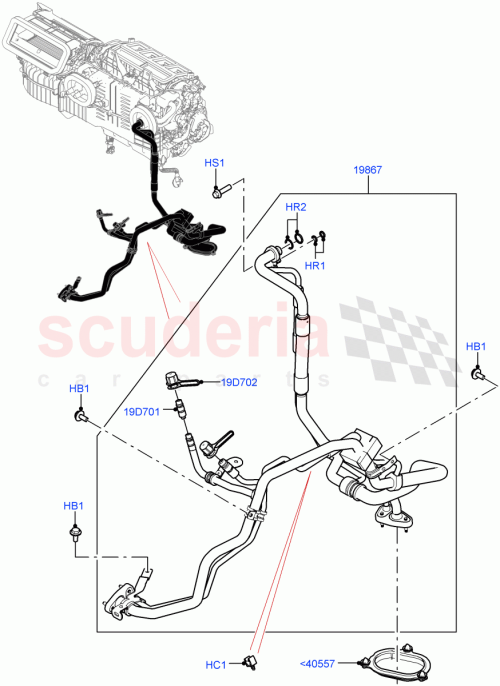 Part Diagram for Land Rover LR159458
