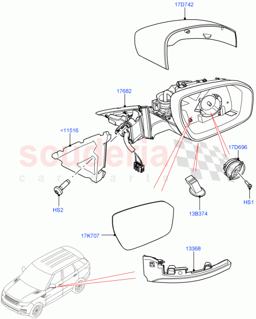 Part Diagram for Land Rover LR120526
