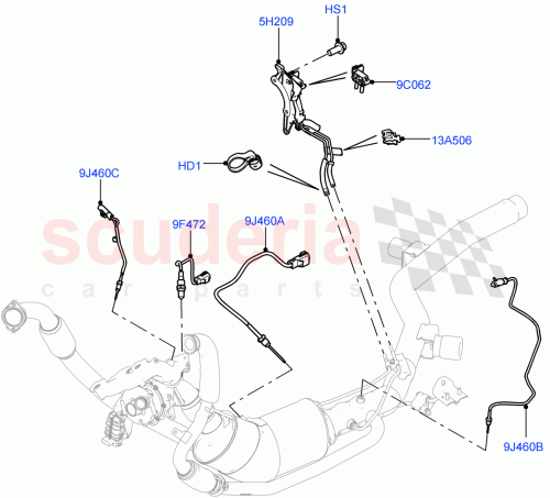 Part Diagram for Land Rover LR137404