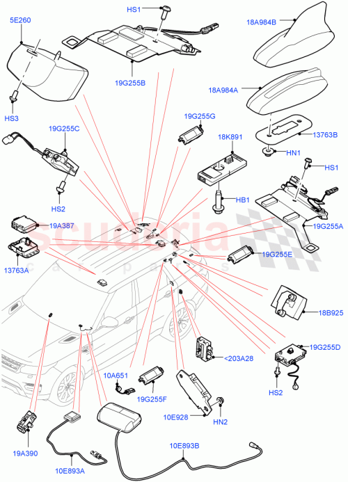 Part Diagram for Land Rover LR087068