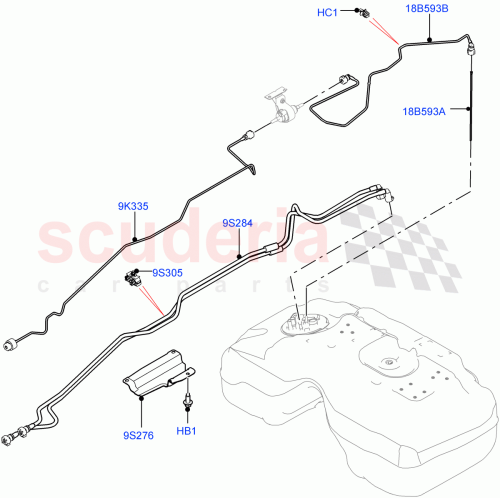 Part Diagram for Land Rover LR140539
