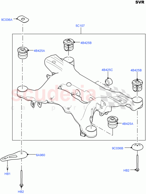 Part Diagram for Land Rover LR062364