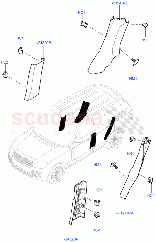 Part Diagram for Land Rover LR049142
