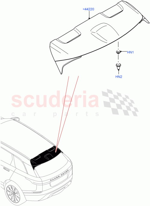 Part Diagram for Land Rover LR137438