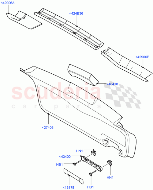 Part Diagram for Land Rover LR030020