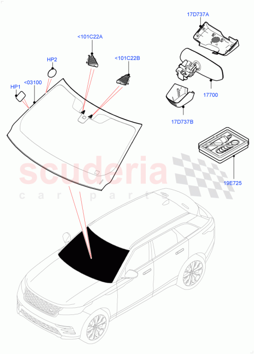 Part Diagram for Land Rover LR093183