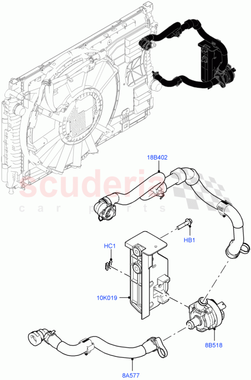 Part Diagram for Land Rover LR150617