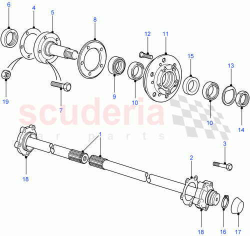 Part Diagram for Land Rover LR072977