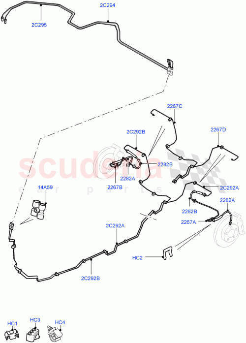 Part Diagram for Land Rover LR052207
