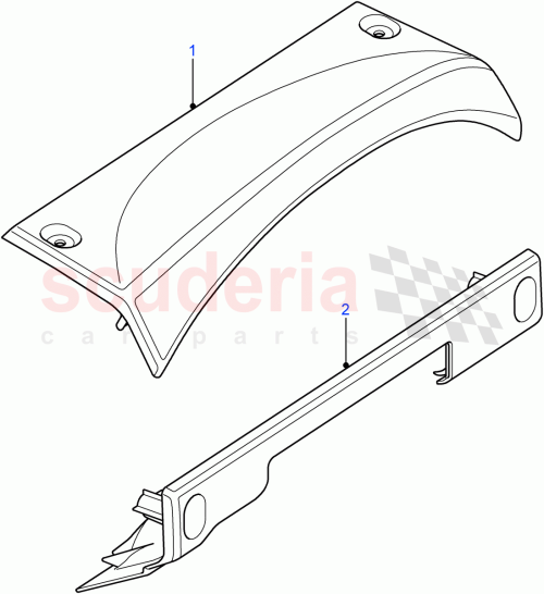 Part Diagram for Land Rover LR065351