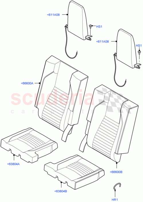 Part Diagram for Land Rover LR137542