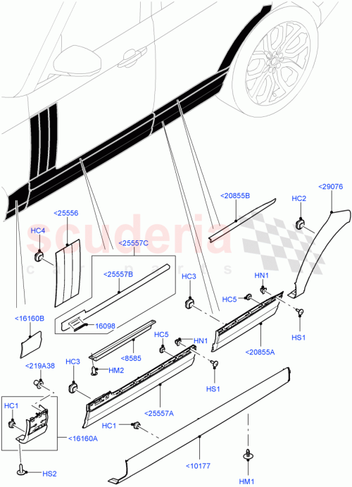 Part Diagram for Land Rover LR038853