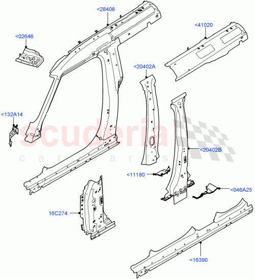 Part Diagram for Land Rover LR129788