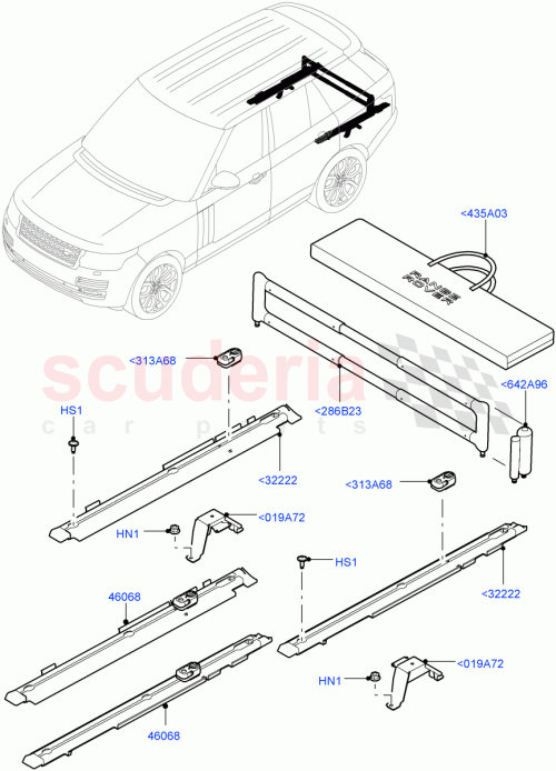 Part Diagram for Land Rover LR133668