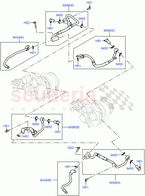 Part Diagram for Land Rover LR158539