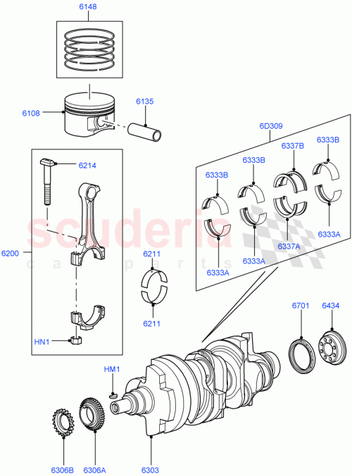 Part Diagram for Land Rover LR018387