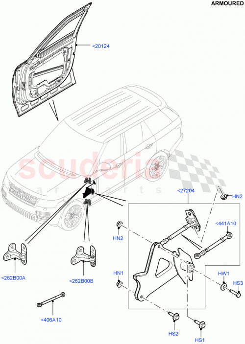 Part Diagram for Land Rover RYF000021