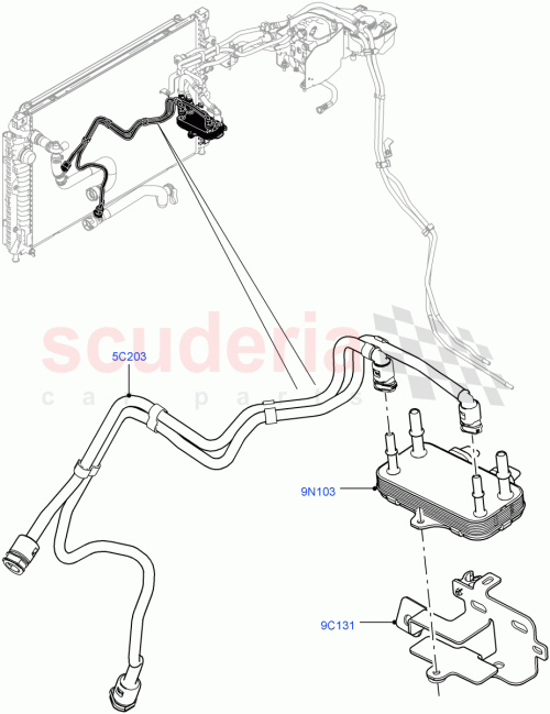 Part Diagram for Land Rover LR072174