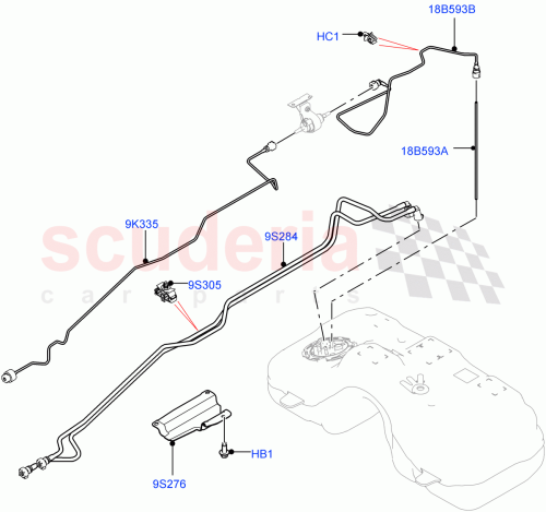 Part Diagram for Land Rover LR135721