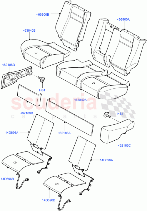 Part Diagram for Land Rover LR016521