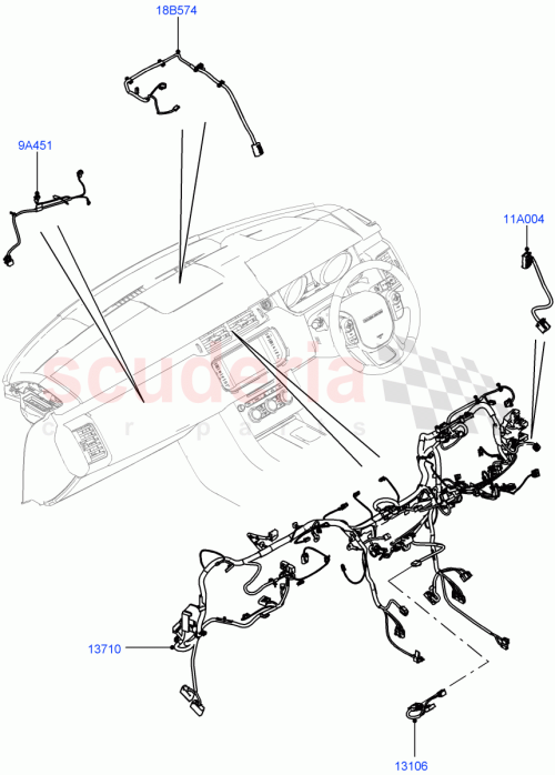 Part Diagram for Land Rover LR076812