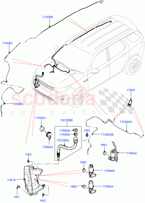 Part Diagram for Land Rover LR077441