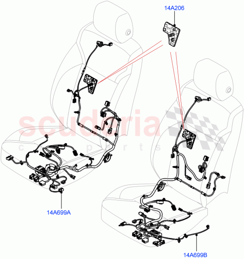 Part Diagram for Land Rover LR145953