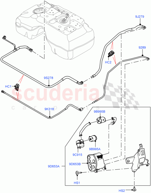 Part Diagram for Land Rover LR126507