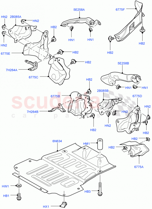 Part Diagram for Land Rover LR014242