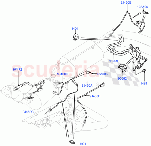 Part Diagram for Land Rover LR035753