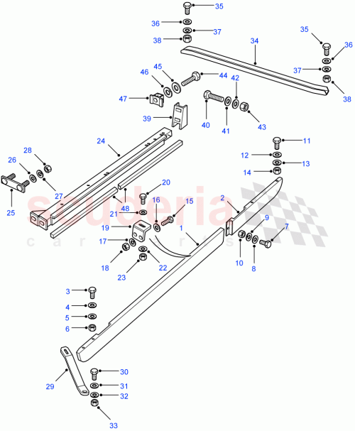 Part Diagram for Land Rover LR016691
