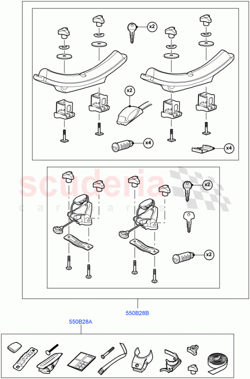 Part Diagram for Land Rover VPLWR0099