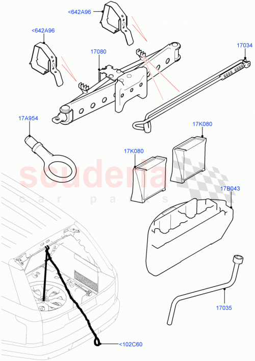 Part Diagram for Land Rover LR077859